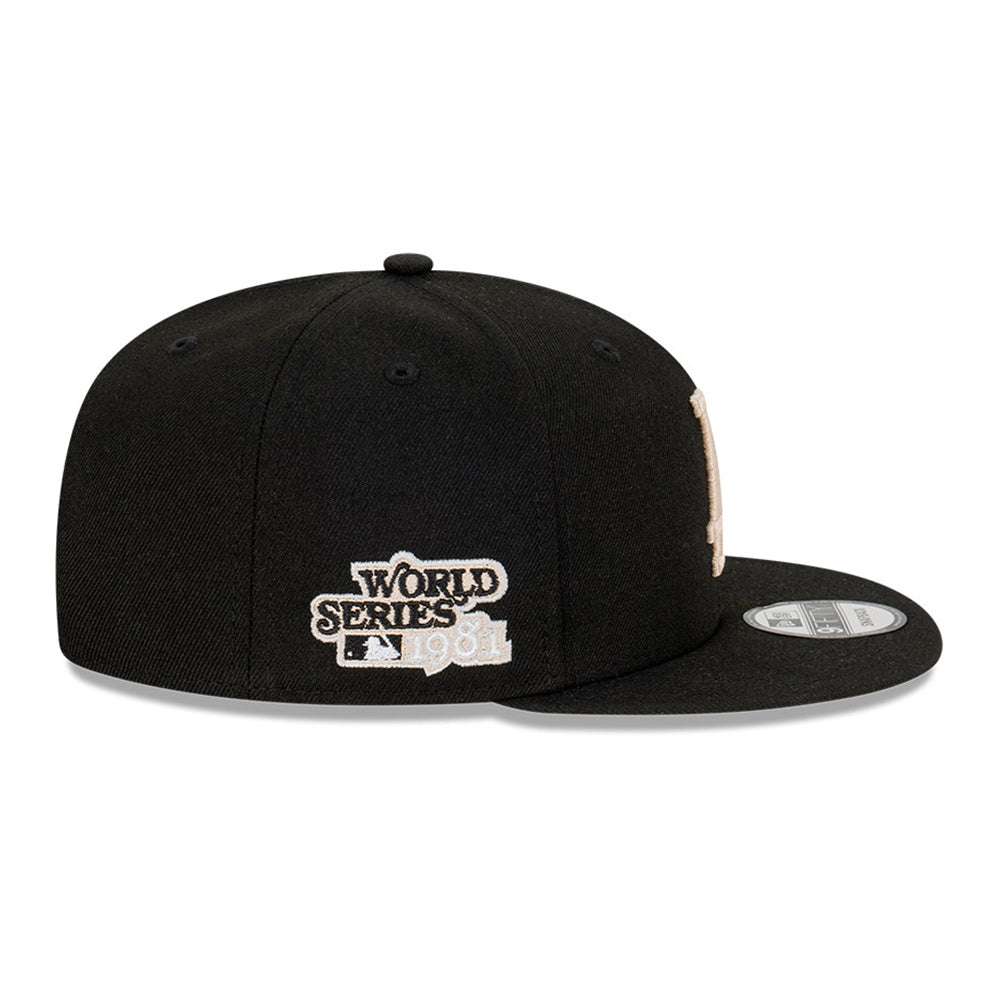 New Era Los Angeles Dodgers Stone World Series Black 9FIFTY Snapback Cap