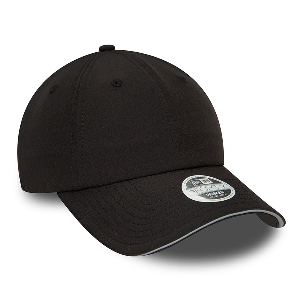 New Era Open Back Black Women 9FORTY Adjustable Cap