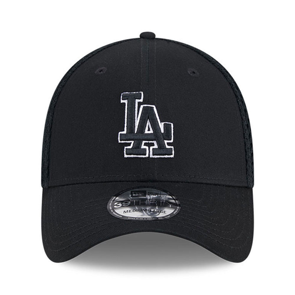 New Era Los Angeles Dodgers EG Neo Black 39THIRTY Stretch Fitted Cap