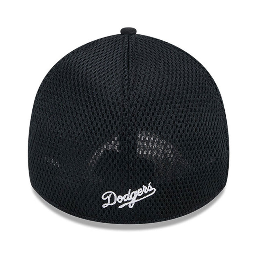 New Era Los Angeles Dodgers EG Neo Black 39THIRTY Stretch Fitted Cap