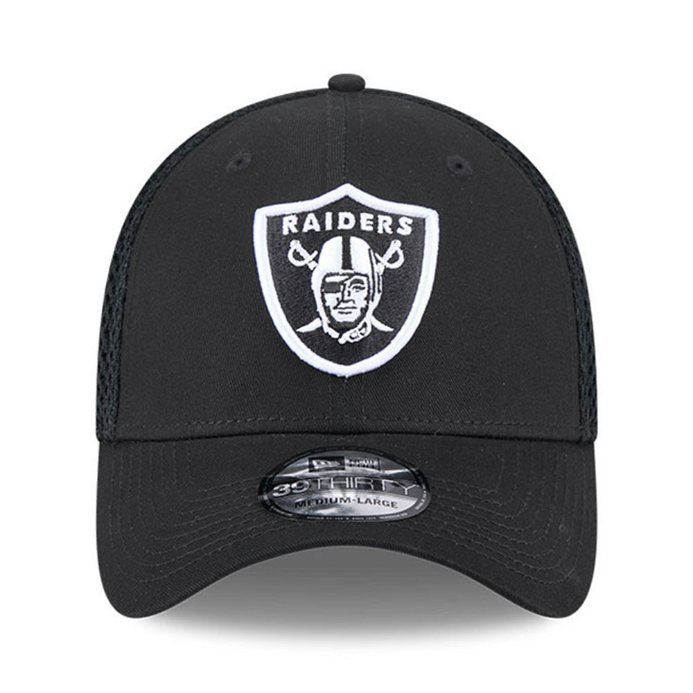 New Era Las Vegas Raiders EG Neo Black 39THIRTY Stretch Fitted Cap