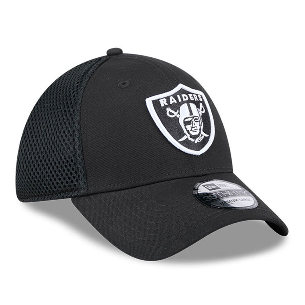 New Era Las Vegas Raiders EG Neo Black 39THIRTY Stretch Fitted Cap