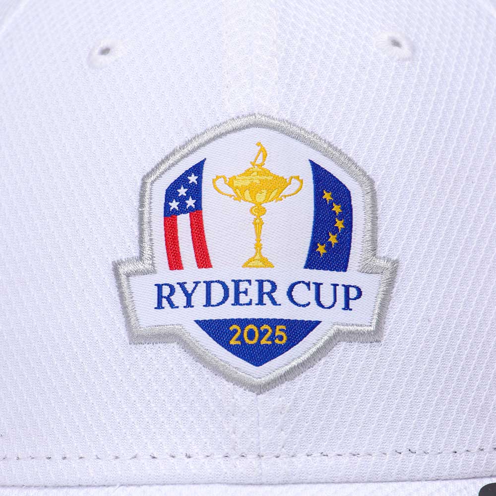 New Era Ryders Cup Europe 2025 Optic White Diamond Era 9FORTY Adjustable Cap
