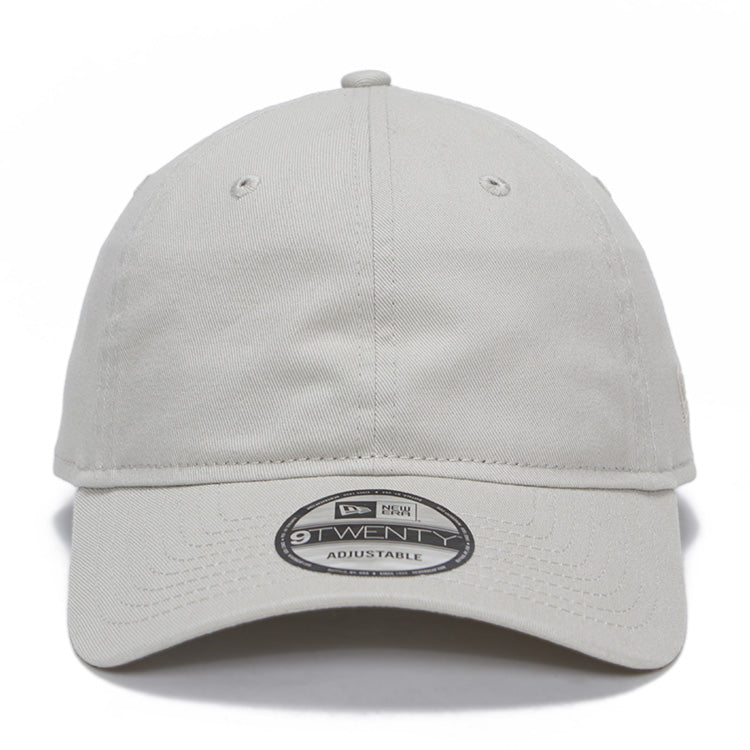 New Era Essentials Plains Stone 9TWENTY Cloth Strap Cap