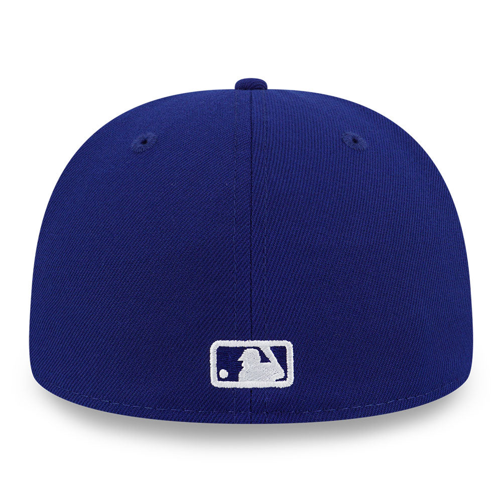 Los Angeles Dodgers MLB Outline Dark Royal 59FIFTY Fitted Cap