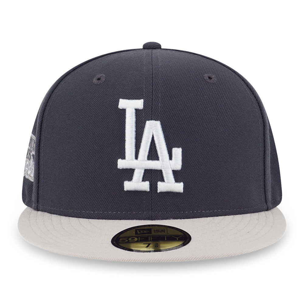 Los Angeles Dodgers MLB Pavement Graphite 59FIFTY Fitted Cap