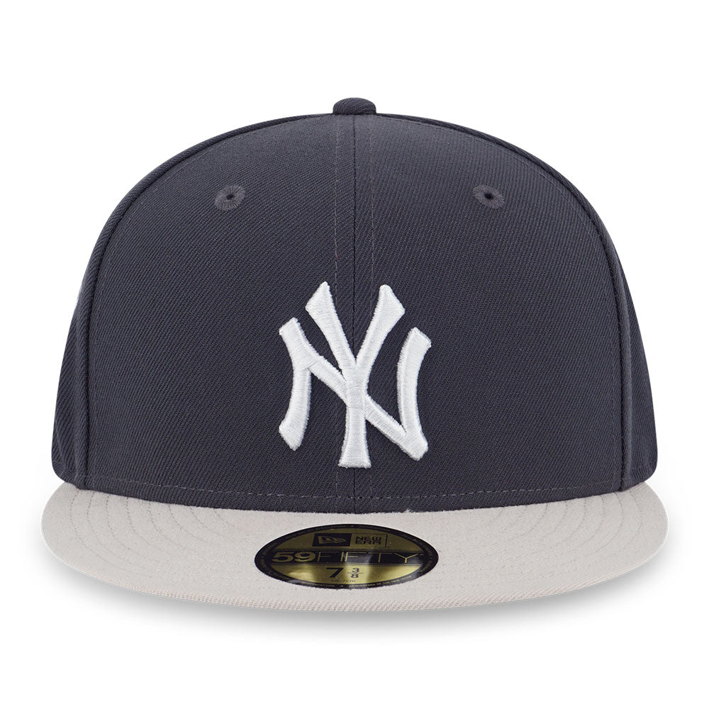 New York Yankees MLB Pavement Graphite 59FIFTY Fitted Cap