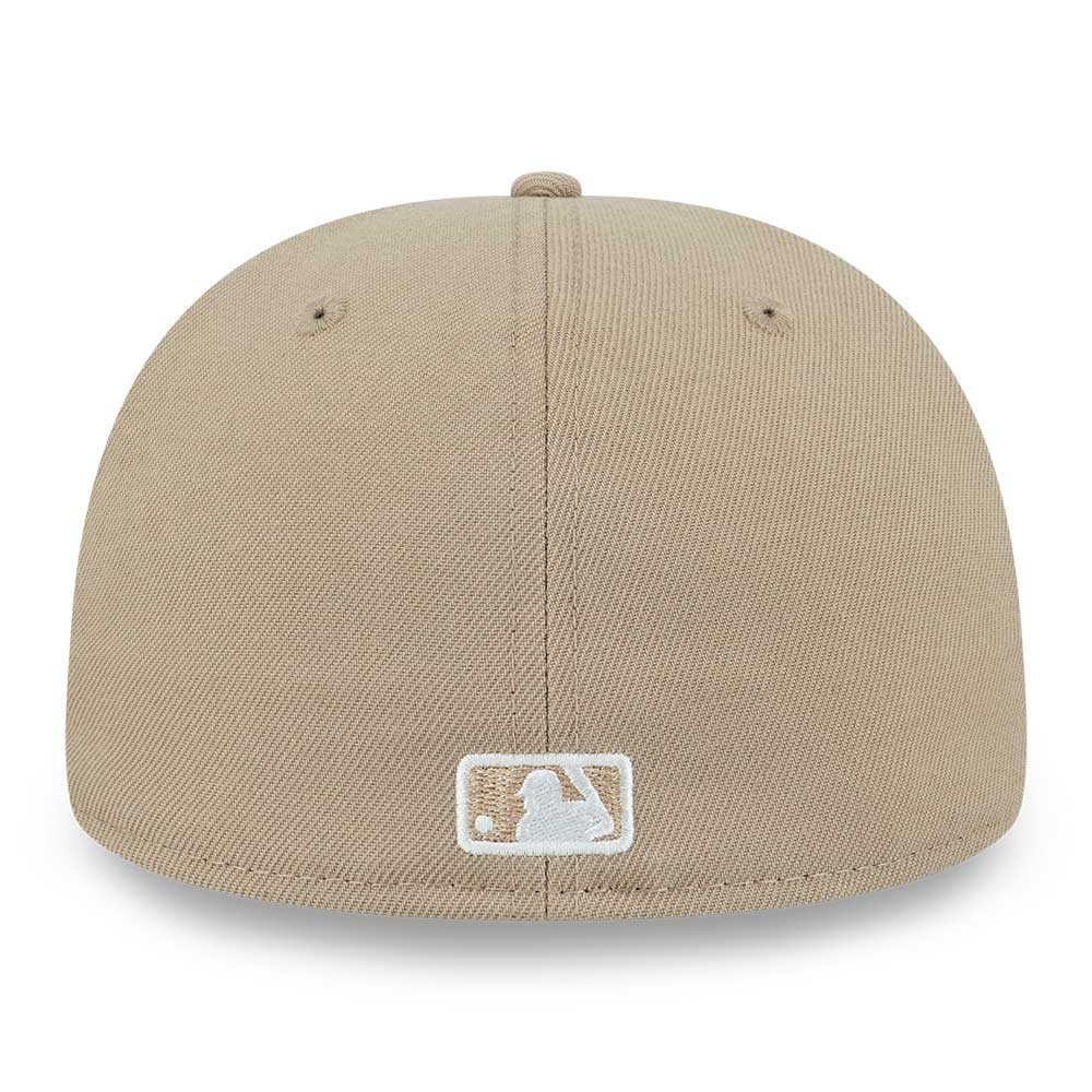 New York Yankees MLB Tonal Script Camel 59FIFTY Fitted Cap