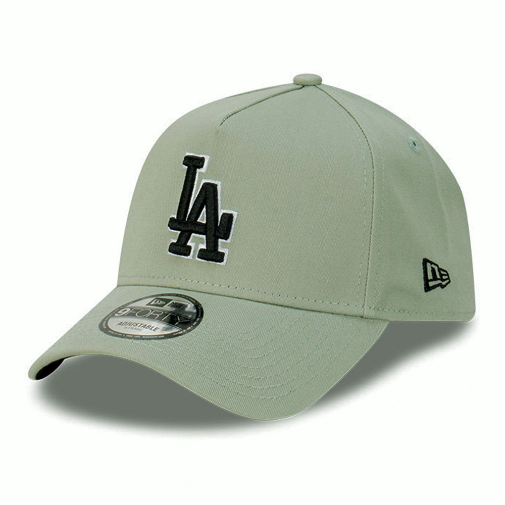 Los Angeles Dodgers MLB Black Matcha Everest Green 9FORTY A-Frame Snapback Cap