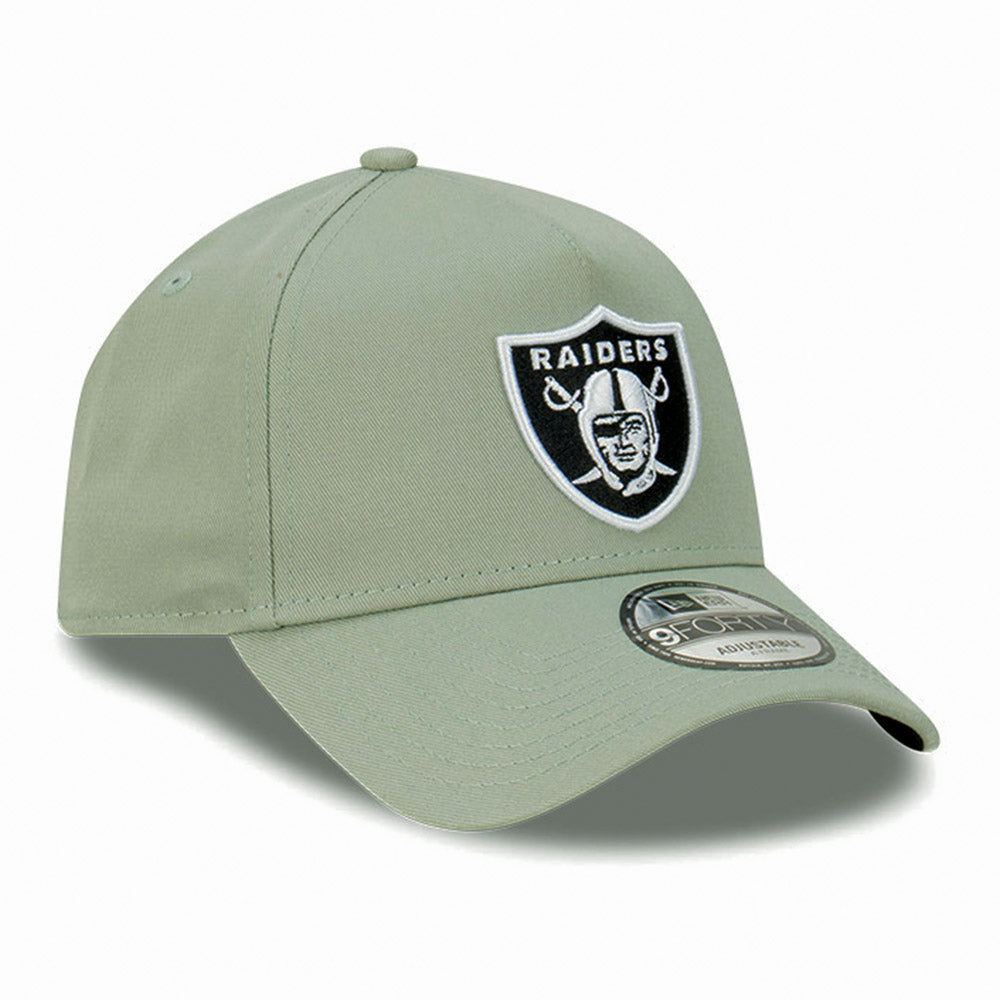 Las Vegas Raiders NFL Black Matcha Everest Green 9FORTY A-Frame Snapback Cap