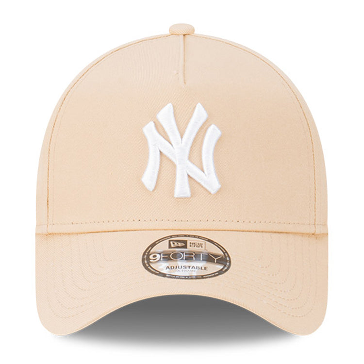 New York Yankees MLB Oatmilk 9FORTY A-Frame Snapback Cap