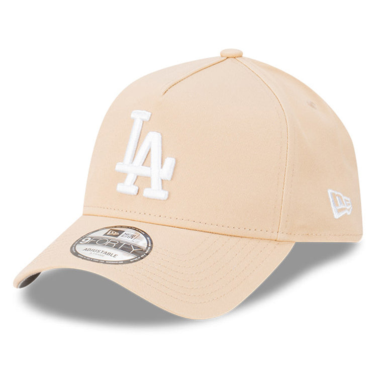 Los Angeles Dodgers MLB Oatmilk 9FORTY A-Frame Snapback Cap