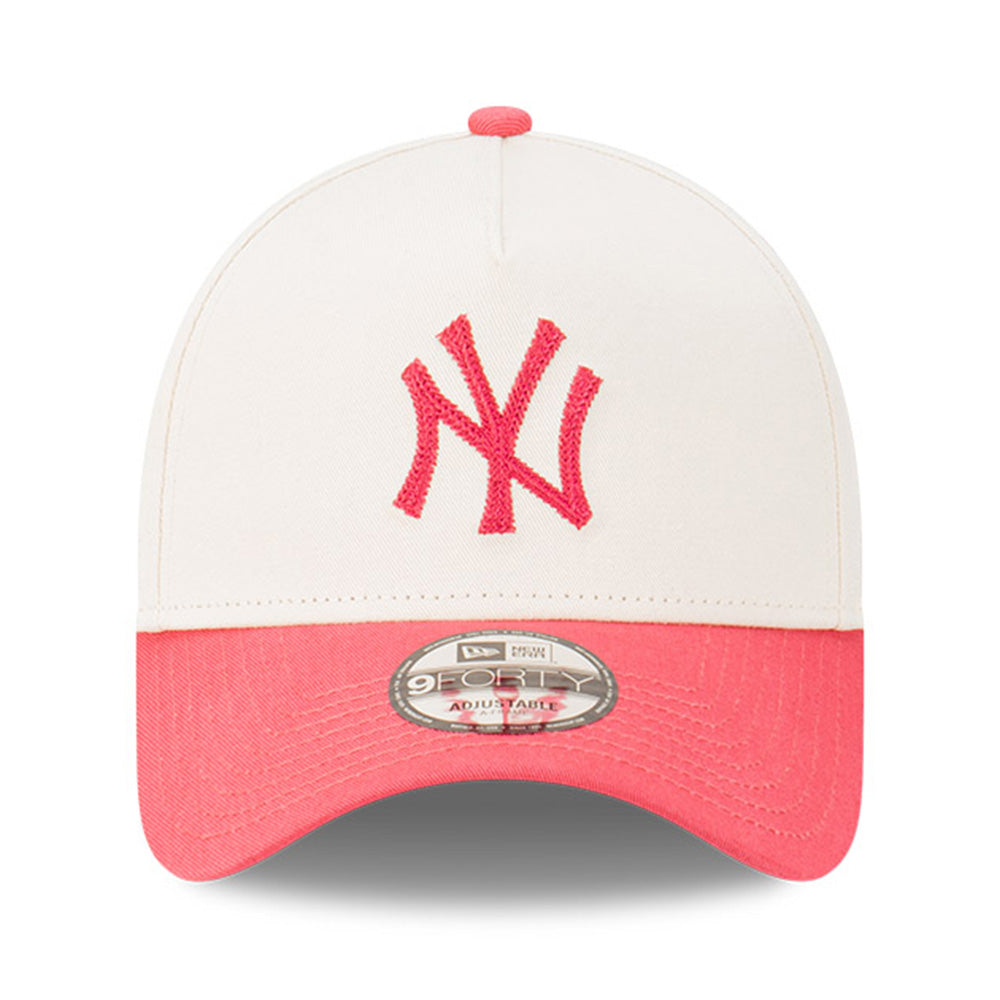 New York Yankees MLB Winecork Two Tone Red 9FORTY A-Frame Adjustable Cap