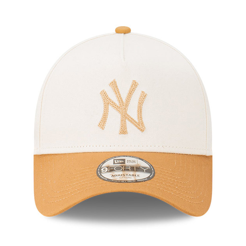 New York Yankees MLB Winecork Two Tone Yellow 9FORTY A-Frame Adjustable Cap