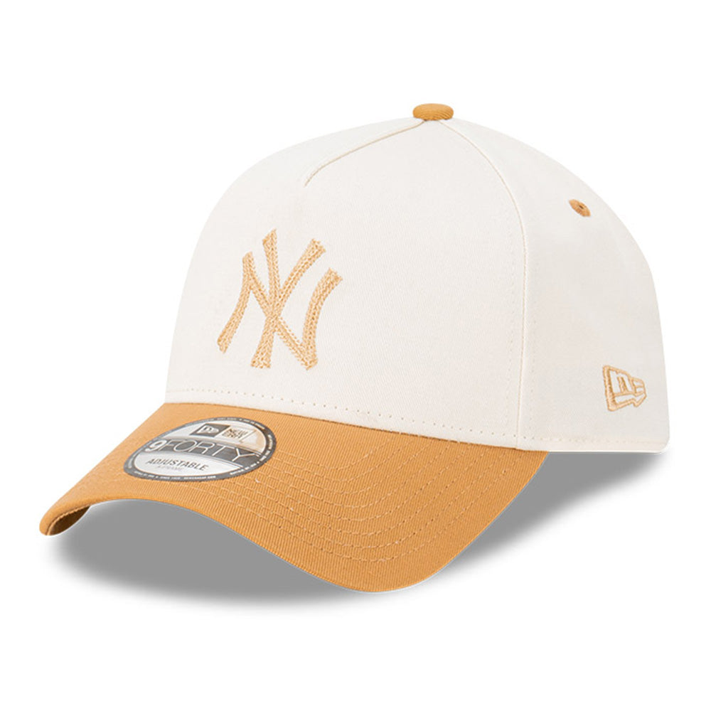 New York Yankees MLB Winecork Two Tone Yellow 9FORTY A-Frame Adjustable Cap