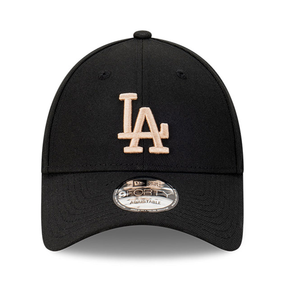 New Era Los Angeles Dodgers Repreve Seasonal Q124 Black Brown 9FORTY Adjustable Cap