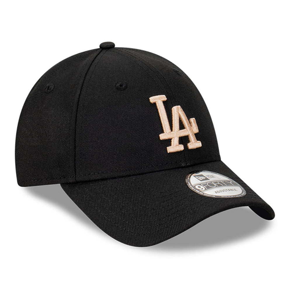 New Era Los Angeles Dodgers Repreve Seasonal Q124 Black Brown 9FORTY Adjustable Cap