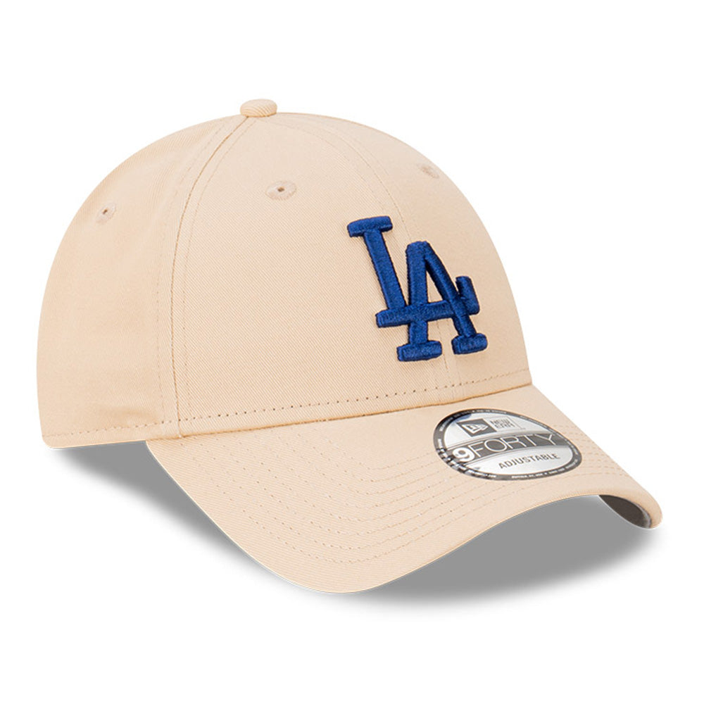 New Era Los Angeles Dodgers Oatmilk 9FORTY Snapback Cap