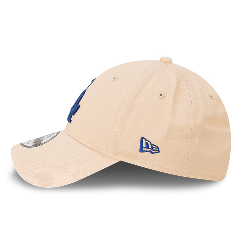 New Era Los Angeles Dodgers Oatmilk 9FORTY Snapback Cap