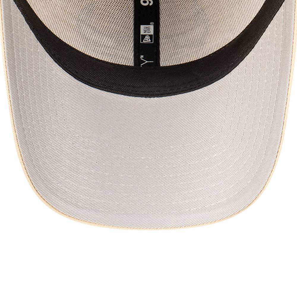 New Era Los Angeles Dodgers Oatmilk 9FORTY Snapback Cap