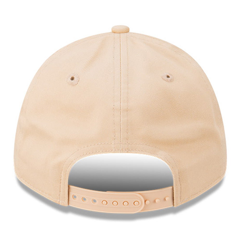 New Era Chicago Bulls Q124 Oatmilk 9FORTY Snapback Cap