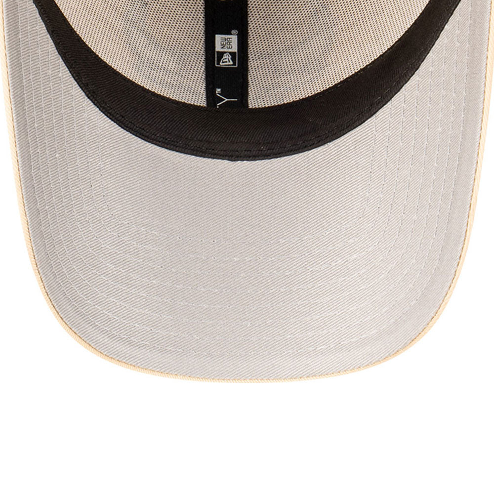 New Era Chicago Bulls Q124 Oatmilk 9FORTY Snapback Cap