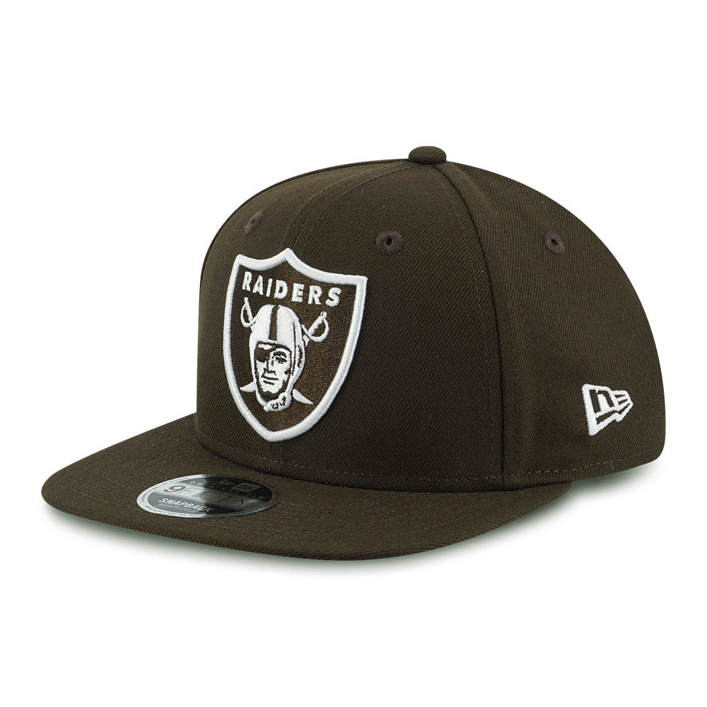 Las Vegas Raiders NFL Walnut 9FIFTY Original Fit Snapback Cap (Essential)