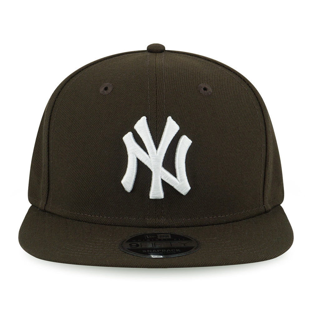 New York Yankees MLB Walnut 9FIFTY Original Fit Snapback Cap