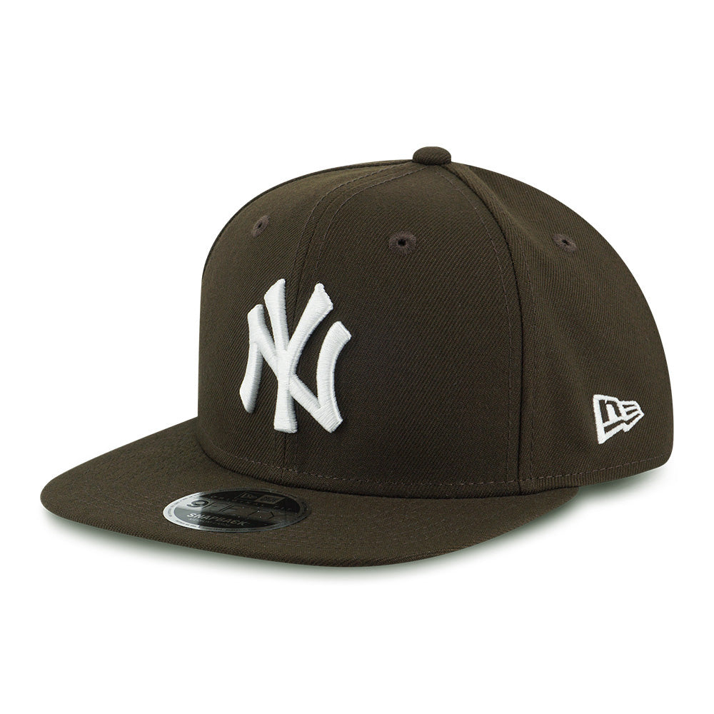 New York Yankees MLB Walnut 9FIFTY Original Fit Snapback Cap