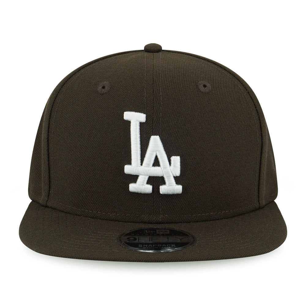 Los Angeles Dodgers MLB Walnut 9FIFTY Original Fit Snapback Cap