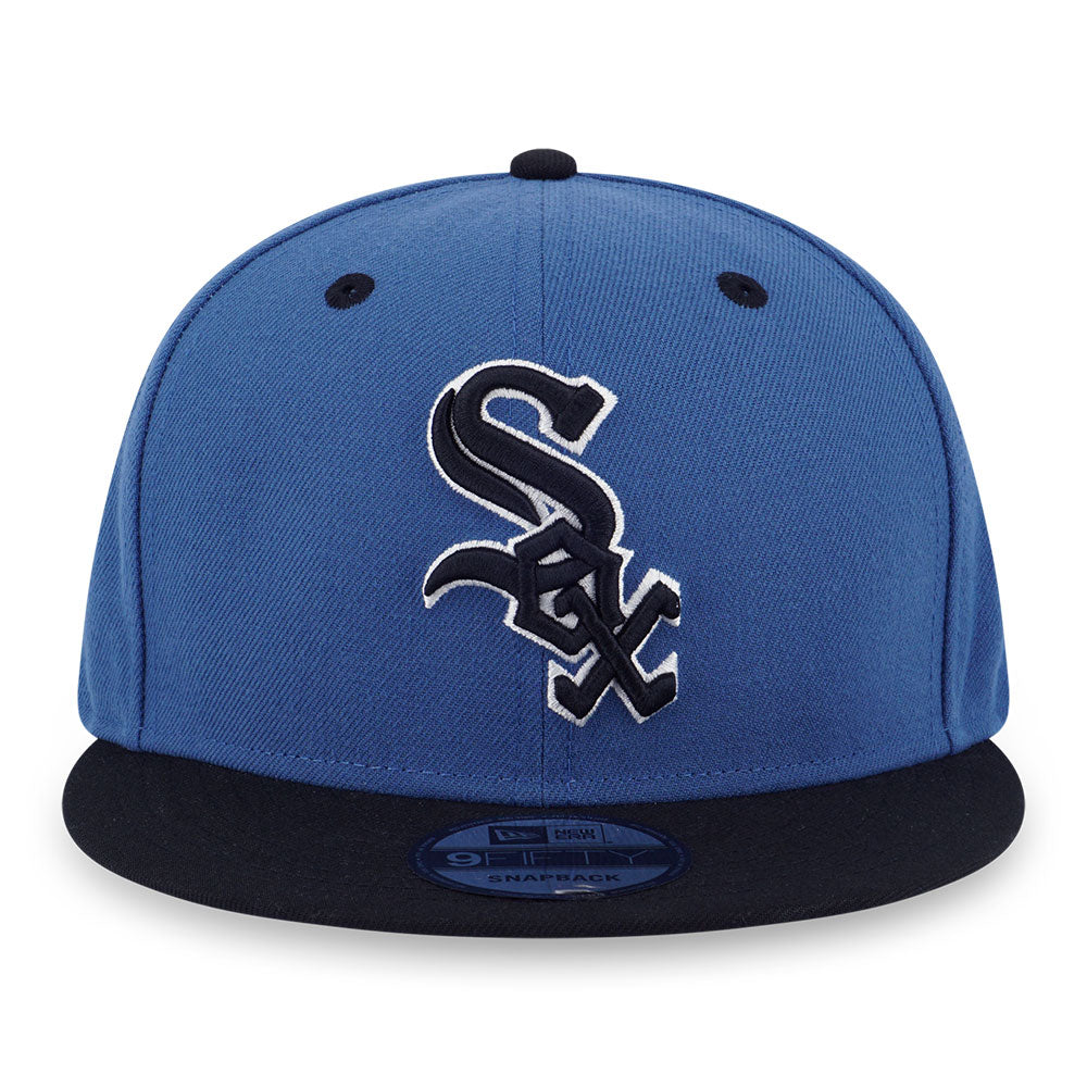 New Era Chicago White Sox MLB Blue Slate Indigo Blue 9FIFTY Snapback Cap