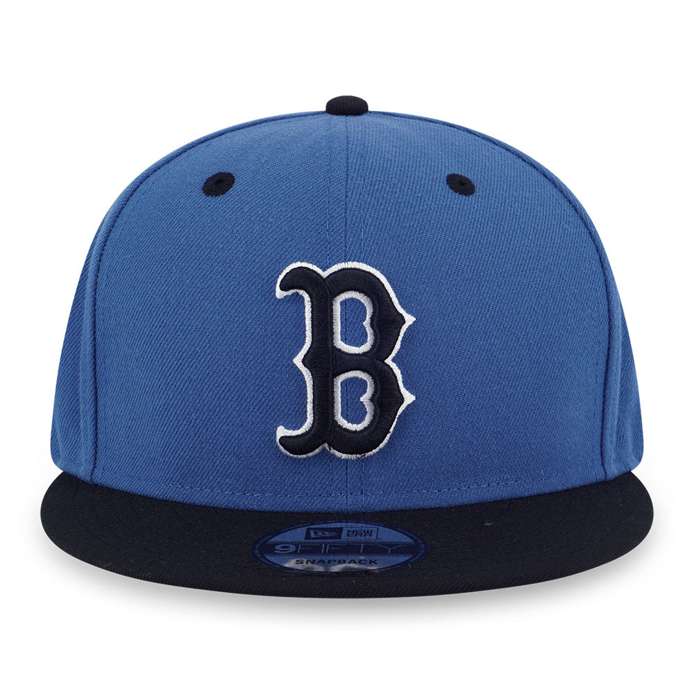 New Era Boston Red Sox MLB Blue Slate Indigo Blue 9FIFTY Snapback Cap