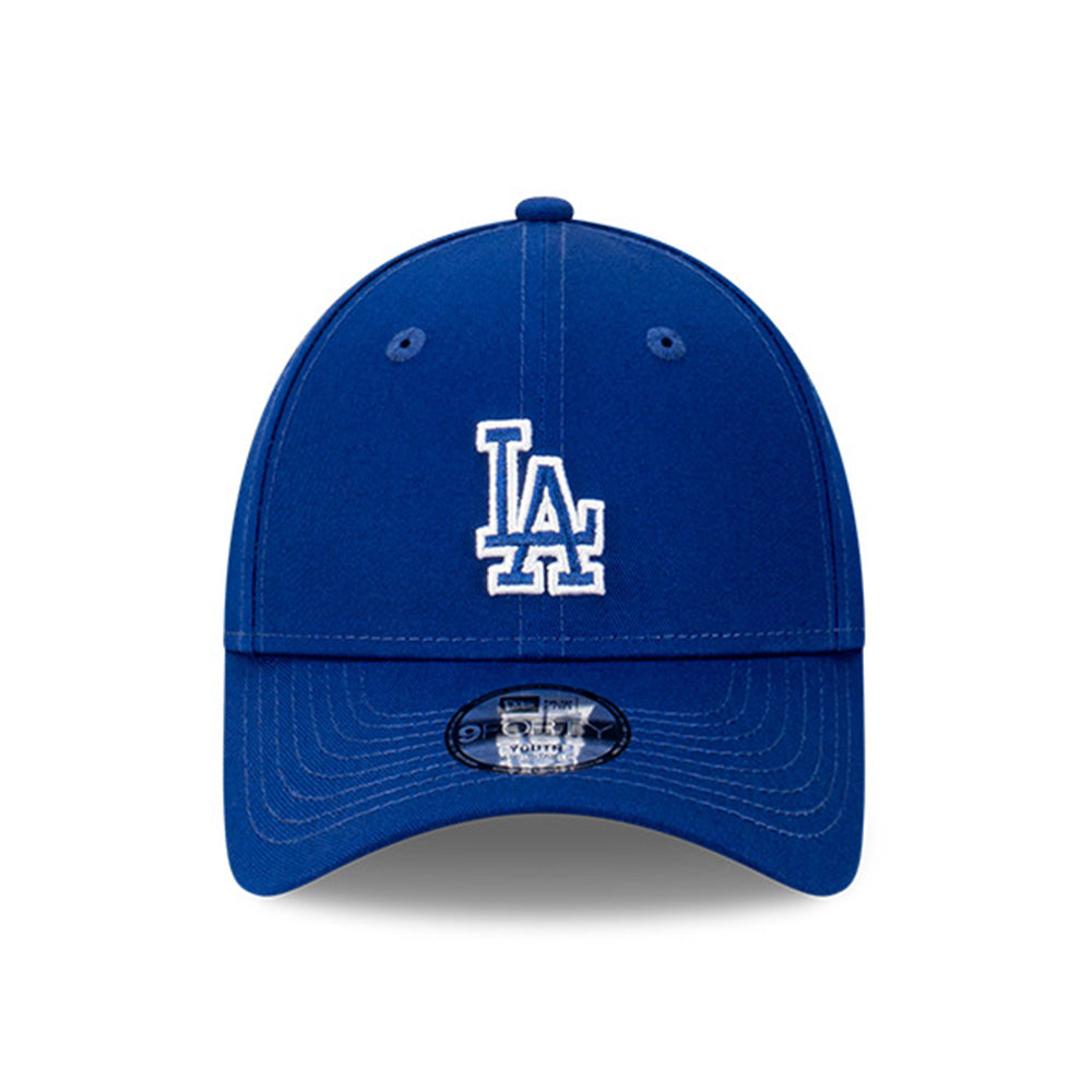 New Era Los Angeles Dodgers Outline Dark Royal Youth 9FORTY Adjustable Cap