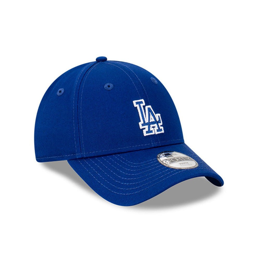 New Era Los Angeles Dodgers Outline Dark Royal Youth 9FORTY Adjustable Cap