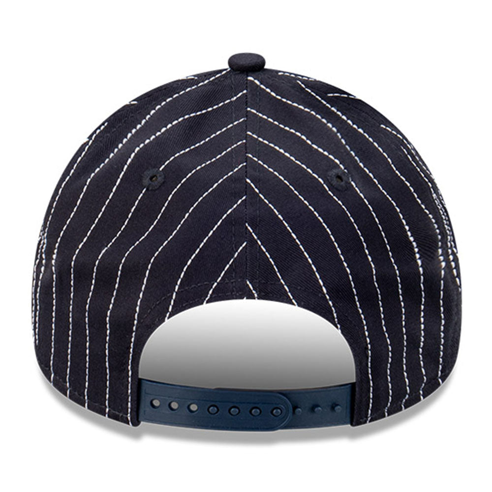 New York Yankees MLB Pinstripe Navy 9FORTY A-Frame Snapback Cap