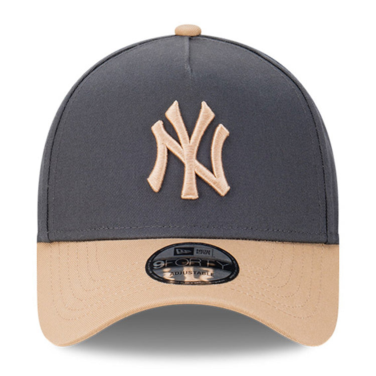 New York Yankees MLB Midnight Desert Graphite 9FORTY A-Frame Adjustable Cap