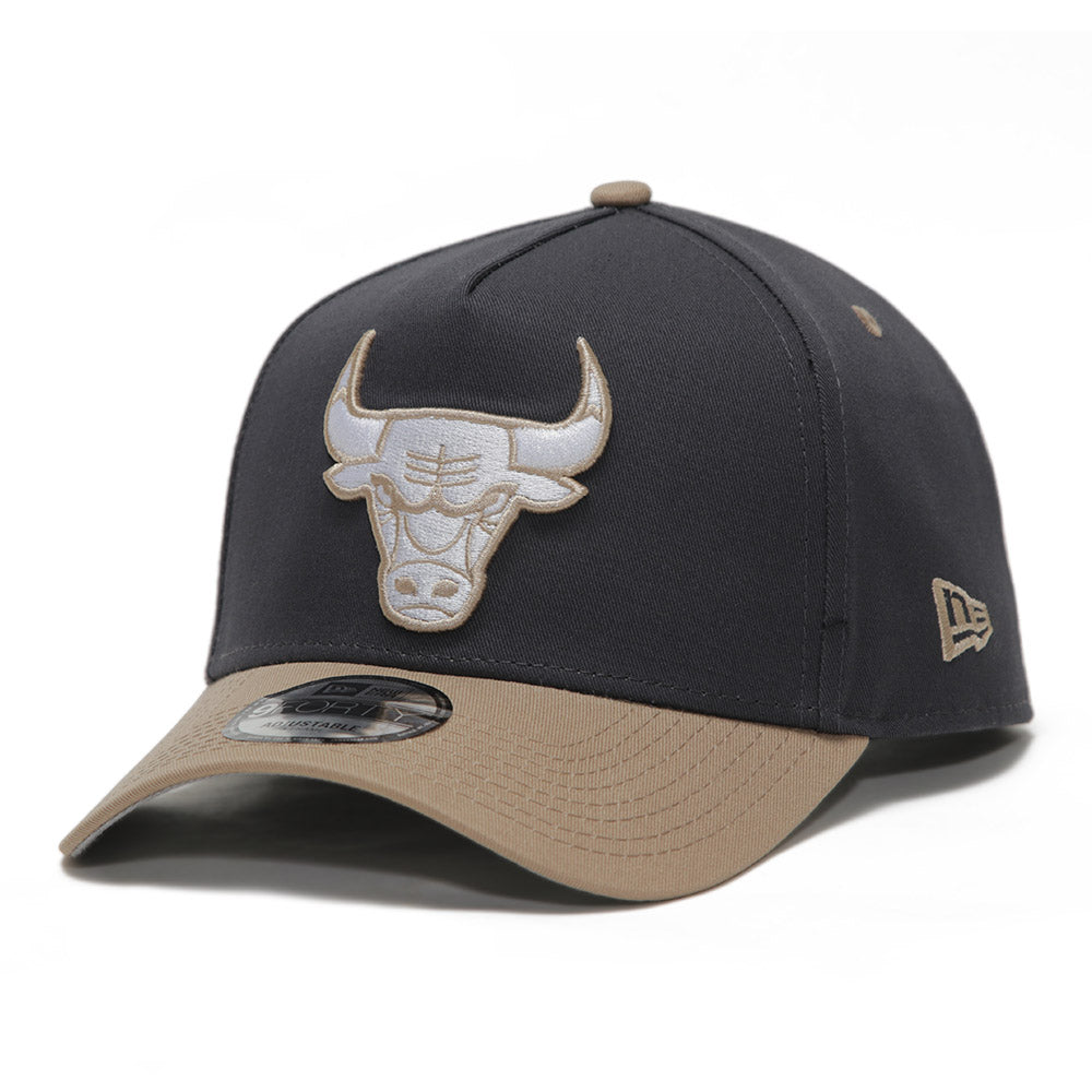 Chicago Bulls NBA Midnight Desert Graphite 9FORTY A-Frame Adjustable Cap