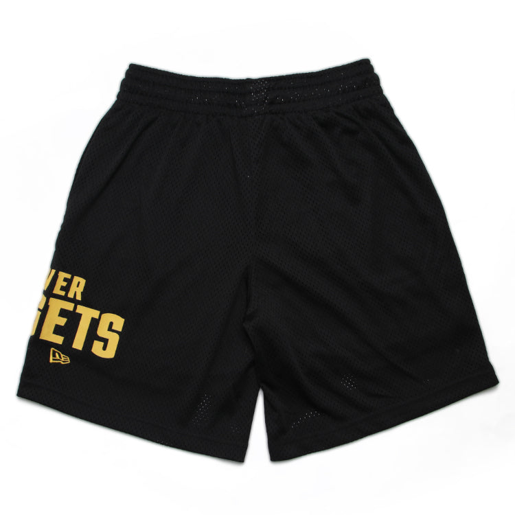 Denver Nuggets NBA Black Mesh Shorts