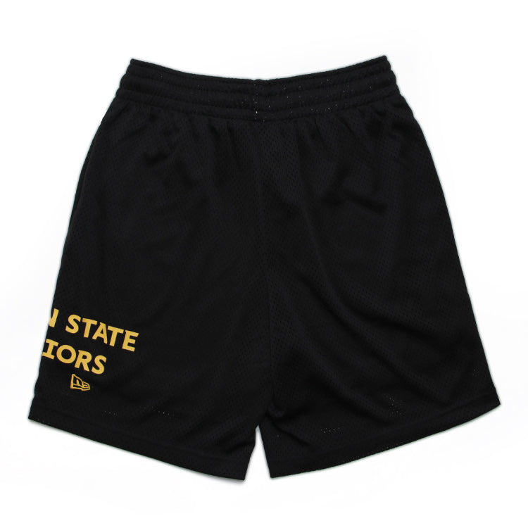 Golden State Warriors NBA Black Mesh Shorts