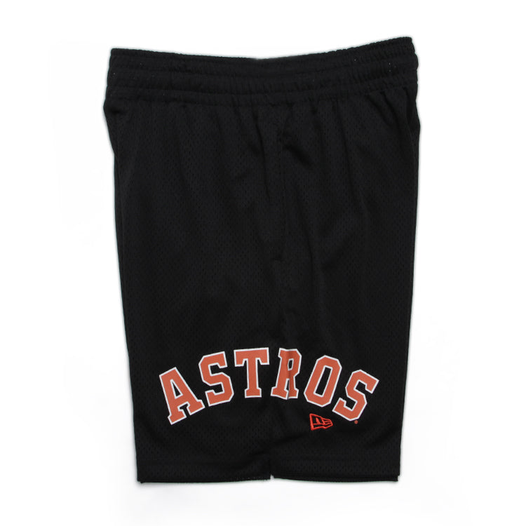 Houston Astros MLB Black Mesh Shorts