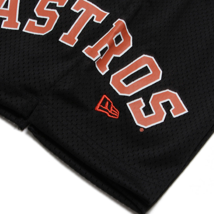 Houston Astros MLB Black Mesh Shorts