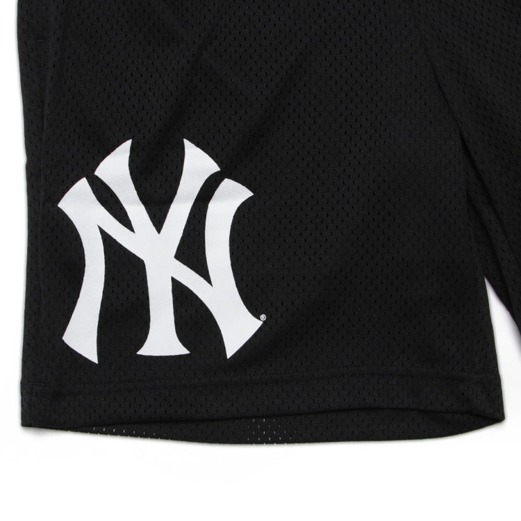 New York Yankees MLB Black Mesh Shorts