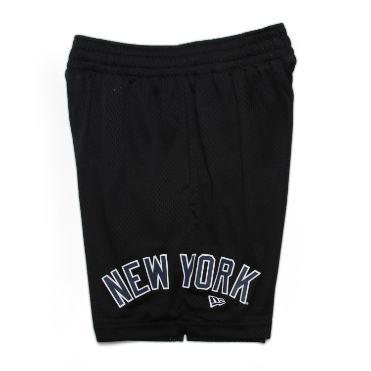 New York Yankees MLB Black Mesh Shorts