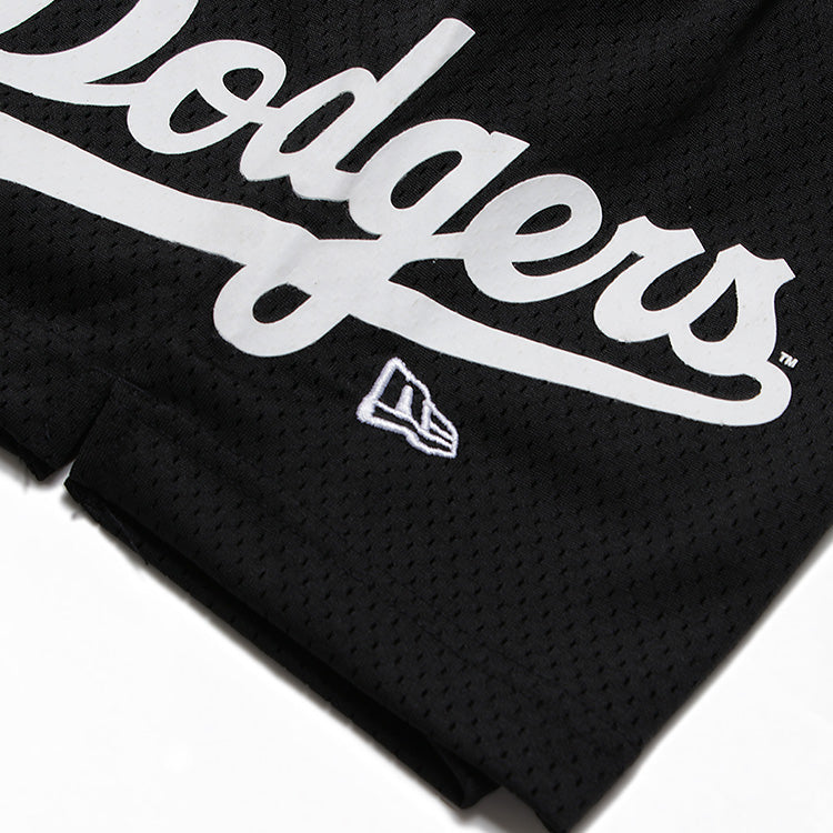 Los Angeles Dodgers MLB Black Mesh Shorts