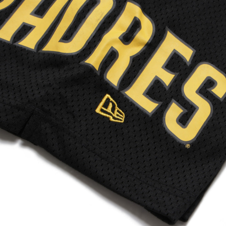 San Diego Padres MLB Black Mesh Shorts