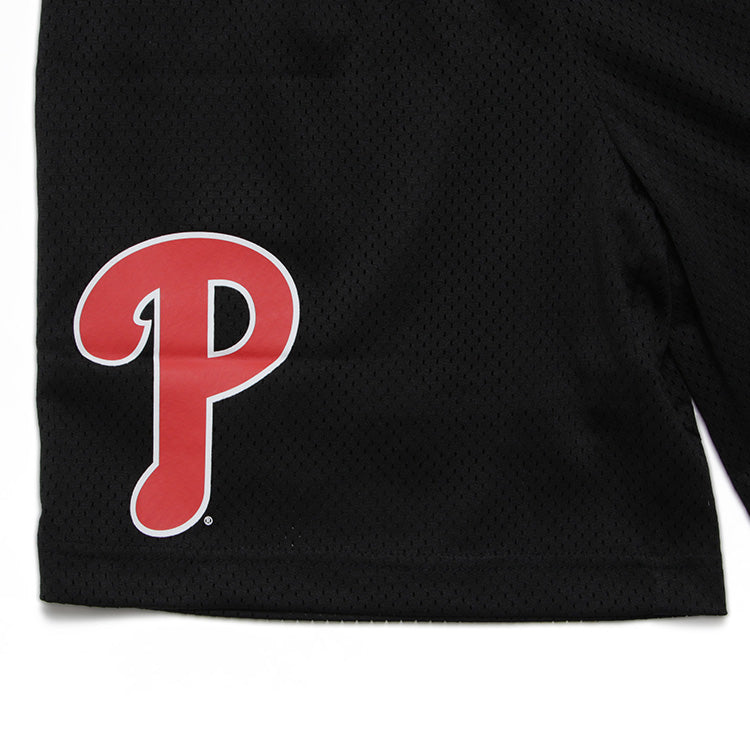 Philadelphia Phillies MLB Black Mesh Shorts