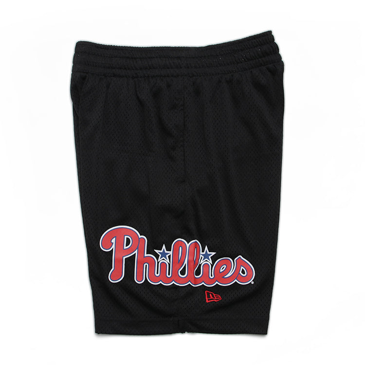 Philadelphia Phillies MLB Black Mesh Shorts