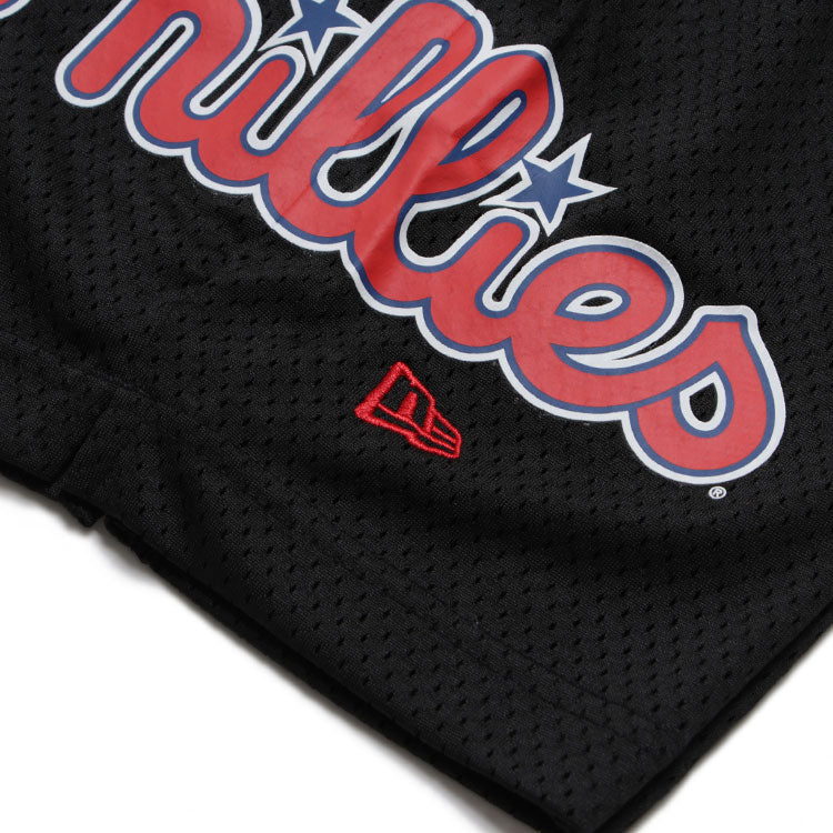 Philadelphia Phillies MLB Black Mesh Shorts