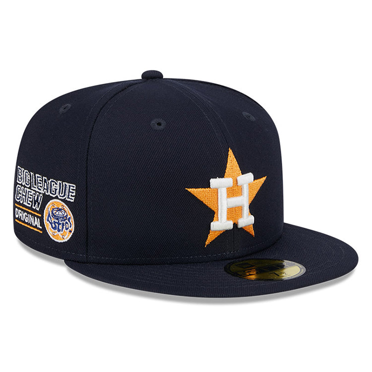 Houston Astros MLB Big League Chew Navy 59FIFTY Fitted Cap