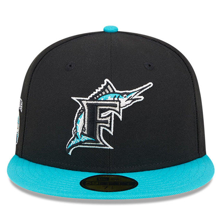 Florida Marlins MLB Big League Chew Black 59FIFTY Fitted Cap